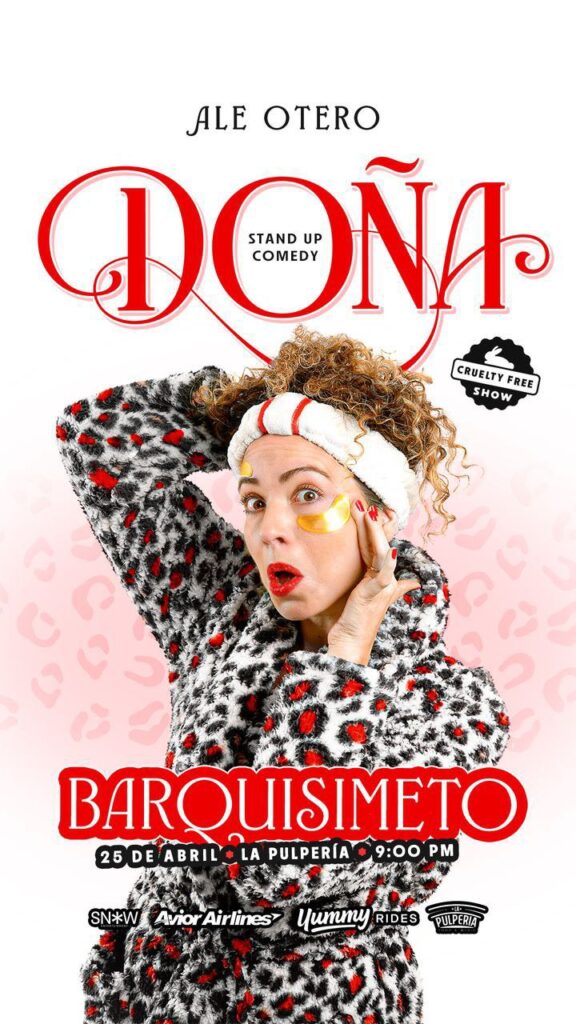 Alejandra Otero estrena su nuevo show de stand-up “Doña” y se va de gira por seis ciudades de Venezuela 2 4920337057562341111