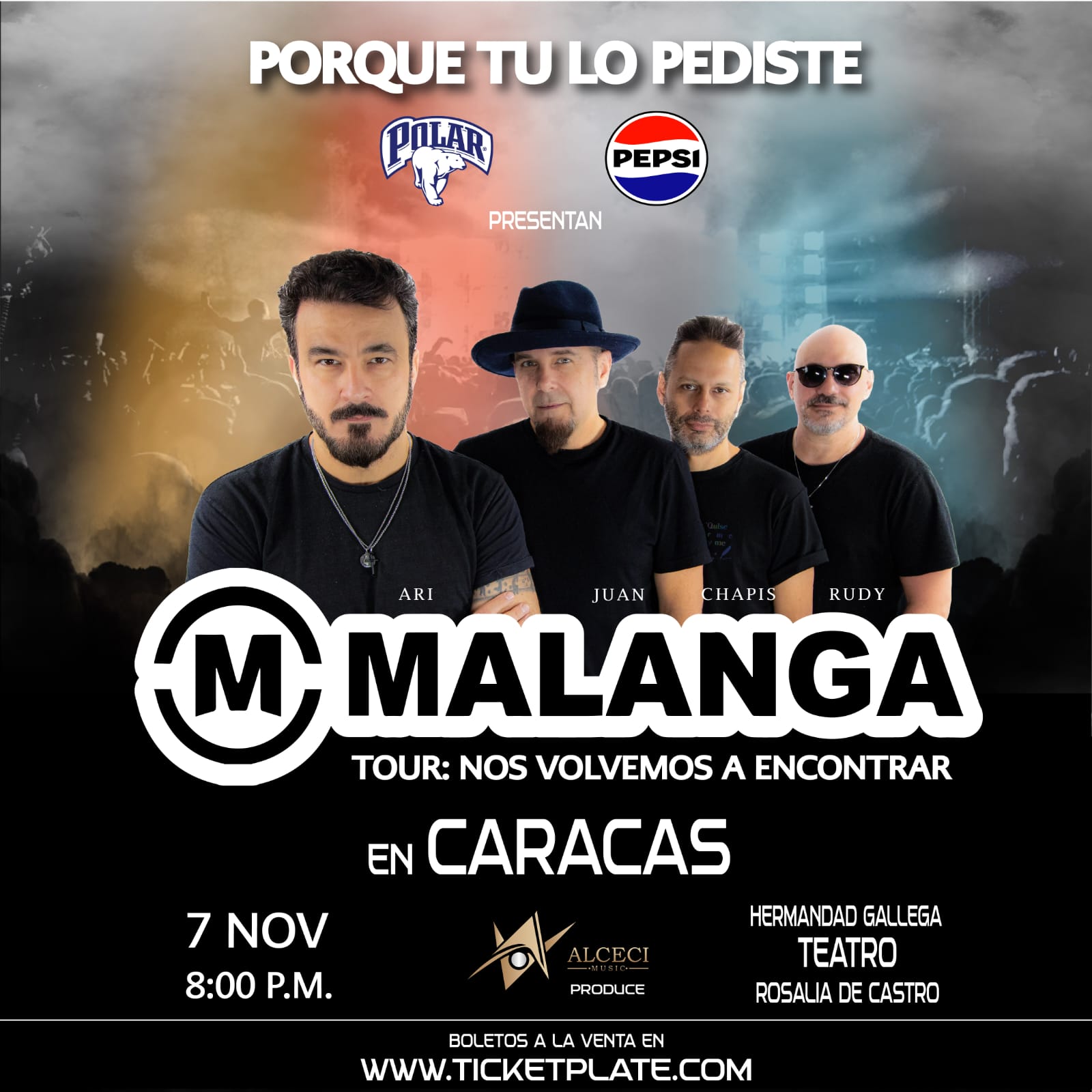 Malanga Regresa a Venezuela con un Concierto Inolvidable en Caracas
