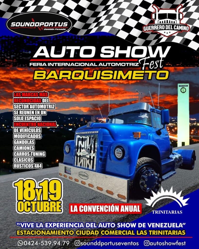 Barquisimeto se prepara para el Autoshowfest 2025, la mayor feria automotriz de Venezuela 2 WhatsApp Image 2025 09 12 at 10.57.29 AM 1