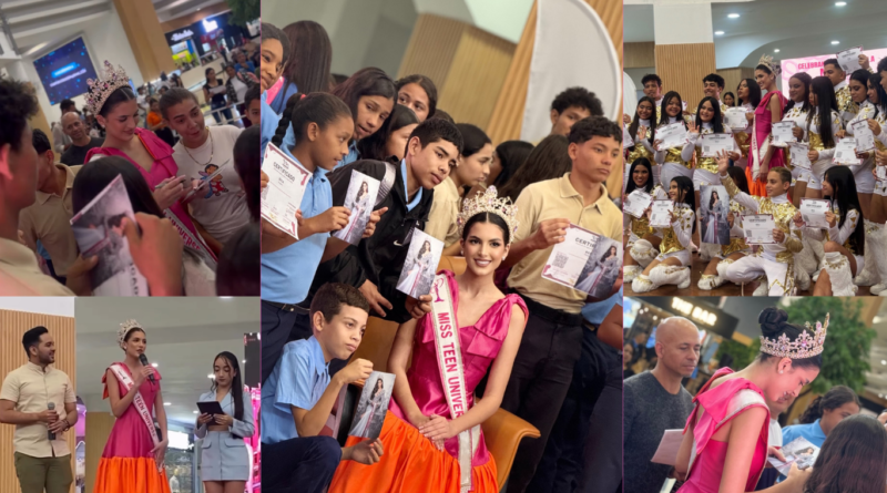 Sitio web de portafolio de modelaje colorido experimental en rosa claro y azul claro